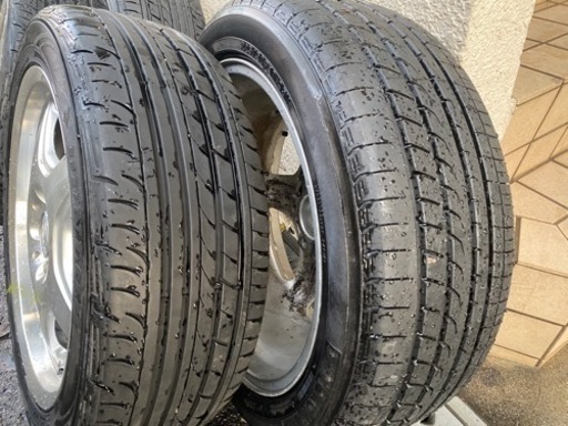 ダンロップ/エナセーブ 225 50R18 バリ山 18インチホイール | w2