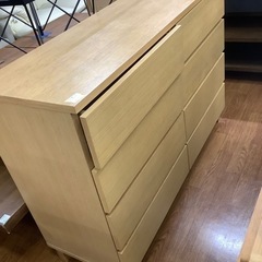 4段チェスト 無印良品 2×4 ブラウン