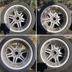 メルセデスベンツ　Cクラス　AMG純正ホイール　17インチ4本　W204