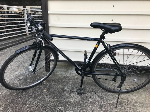 【値下げと追記】クロスバイク(黒) ROADMARK R700 28インチ 6段変速(変速に訳あり)