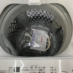 TOSHIBA?見やすい操作パネル?洗濯機6927