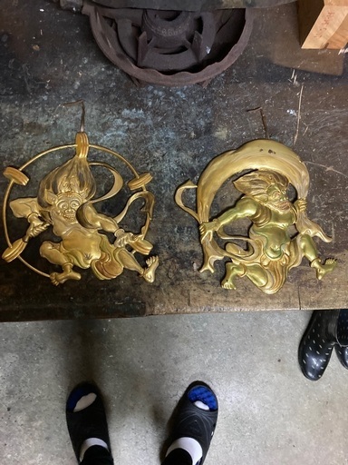 風神雷神金具