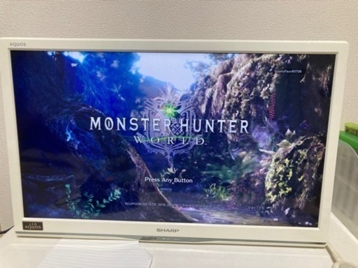 AQUOS 24インチテレビ