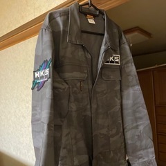値下げ?HKSオーバーオール つなぎ 作業着