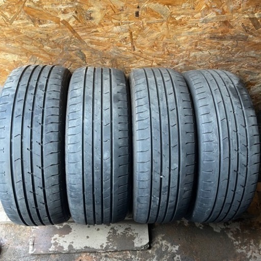 バリ山 GOODYEAR EAGLE RVF 215/45R18 夏タイヤ 2019年製 18インチ 