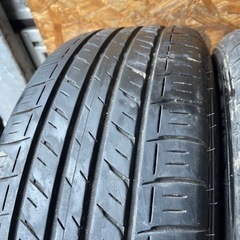 パリ山　DUNLOP ダンロップ　EC300 215/60R16 夏タイヤ　2015年製　ENKEI SMACK アルミホイール付き 16インチ