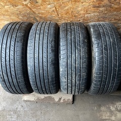 パリ山　DUNLOP ダンロップ　EC300 215/60R16 夏タイヤ　2015年製　ENKEI SMACK アルミホイール付き 16インチ