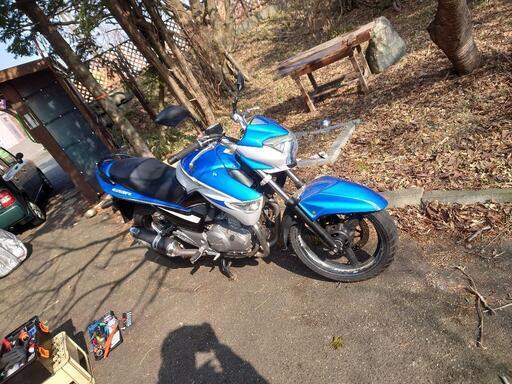 スズキ　GSR250　青/白　最終値下げ