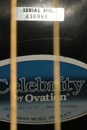 ♪OVATION エレアコになります♪