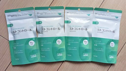 【29376円相当】ミトコントロール 100粒 x４袋セット 計400粒 【格安】