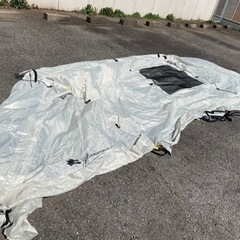 ロゴス　グランベーシック　トンネルドーム　XL -AG ホワイト