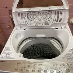 配送可能・設置費用無料 7kg東芝全自動洗濯機 AW-7G5 2017年製