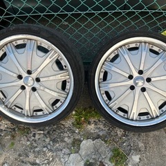 20インチ　アミスタットベルグ　114.3 +39 E51エルグランド