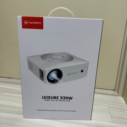 VANKYO LEISURE 530W プロジェクター\u0026自立式スクリーン