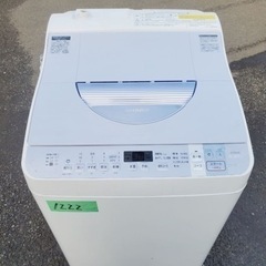 1222番 シャープ✨電気洗濯乾燥機✨ES-TX550-A‼️