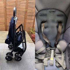 アップリカ ベビーカー ルンルン コンパクト ネイビー Aprica