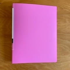 リングファイル 2cm ピンク