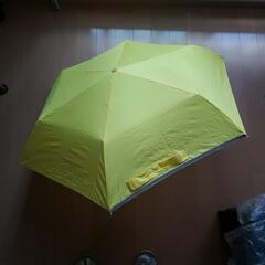 学童黄色い傘☔折りたたみ🌈