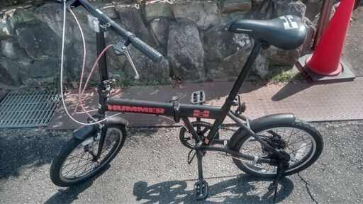 ハマー18折りたたみ自転車6段変速