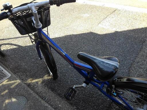 中古子供自転車２４９４ ２０インチ ６段ギヤ ダイナモライト 身長 ...