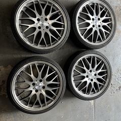 クレンツェ ヴィシュヌ 18インチ 114.3 10J±0 2本 ドリフト