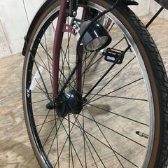 OLD ENGLAND コート（その他） 36(S位) ベージュ 【古着】【中古】-4/4 終 マルキン ノスタリア 27インチ マウンテンバイク 6段変速 LEDライト シティサイクル 走行確認済み 菊E