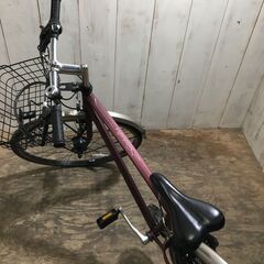 4/4 終 マルキン ノスタリア 27インチ マウンテンバイク 6段変速 LEDライト シティサイクル 走行確認済み 菊E