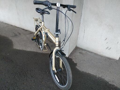 防犯登録料込み。札幌市内配達無料！中古折りたたみ自転車 ハマー。