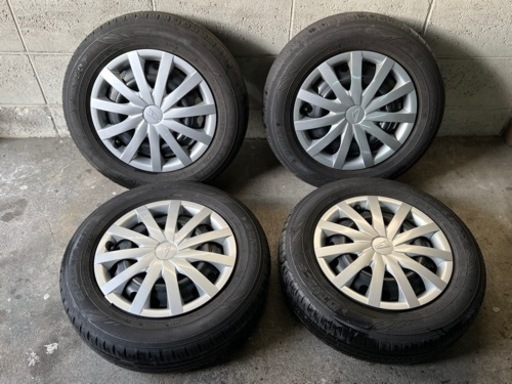 155/70R13 夏タイヤ & ミライース 純正ホイール