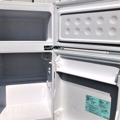 2021年式　冷蔵庫　美品　BR-85A　2ドアー　