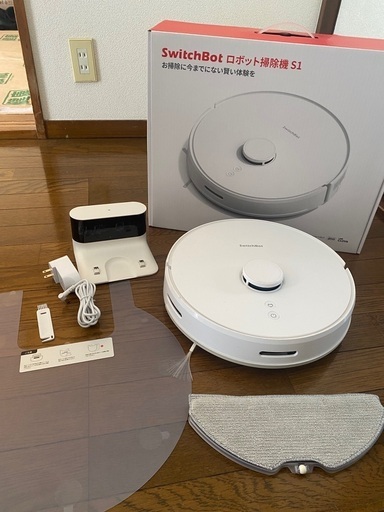 お掃除ロボット　switchBot Robot Vacuum Cleaner S1