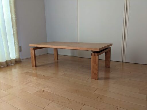 日本製 morita リビングテーブル 長さ120cm 美品です。