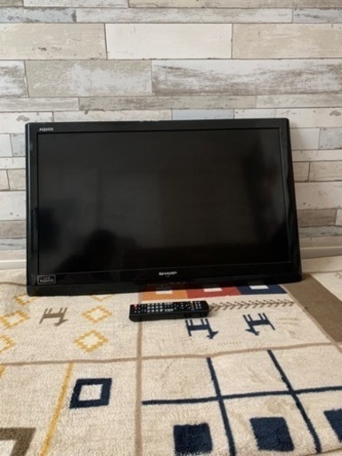 SHARP 32型 テレビ リモコン付き☆（LC-32V7）
