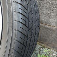 タントカスタム純正アルミ、タイヤ４本(155-65-14)