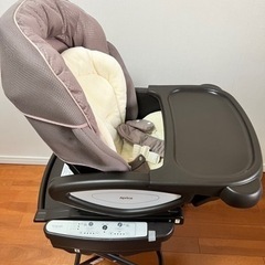 交渉中】※値下げ※Aprica ハイローベッド＆チェア ユラリズムオート 