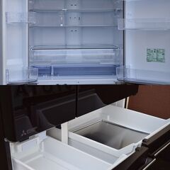 ★三菱電機★置けるスマート大容量 6ドアノンフロン冷凍冷蔵庫 700L フレンチドア ガラストップ MR-WX70E-BR 20年製 ☆三菱電機☆置けるスマート大容量 6ドアノンフロン冷凍冷蔵庫 700L