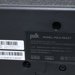 Polk Audio/REACT/サウンドバー ⑥