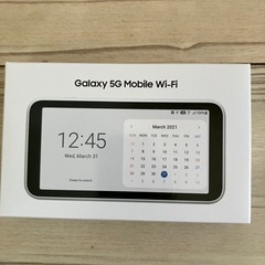 Galaxy 5G Mobile Wi-Fi SCR01(美品)