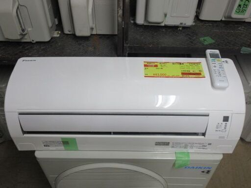K04171　ダイキン　中古エアコン　主に10畳用　冷房能力　2.8KW ／ 暖房能力　3.6KW