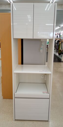 ★ジモティ割あり★ シギヤマ家具 食器棚 アイボリー H178×D45.2×W60 クリーニング済み TJ308