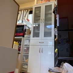 食器棚　180cm 白