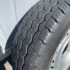 195 70 15 バリ山タイヤホイール付き 195 70 15 バリ山タイヤホイール付き