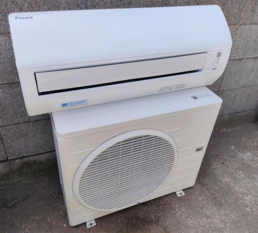 ダイキン製冷暖房6畳用エアコン（2013年製、中古）取付工事込み