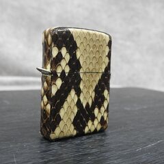 ZIPPO  パイソン柄