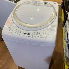 【愛品館市原店】東芝 2016年製 8.0/4.5Kg洗濯乾燥機...