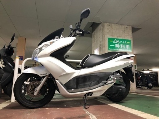 ホンダ pcx 125 jf28 ホワイト 実働 中古車 バイク - ホンダ