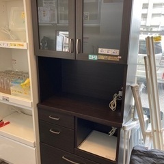 配達可【食器棚】【ニトリ】クリーニング済み【管理番号10104】