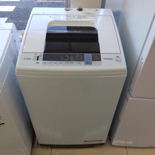 HJ447【中古】HITACHI 全自動電気洗濯機 NW-70C形 7.0kg 2019年製