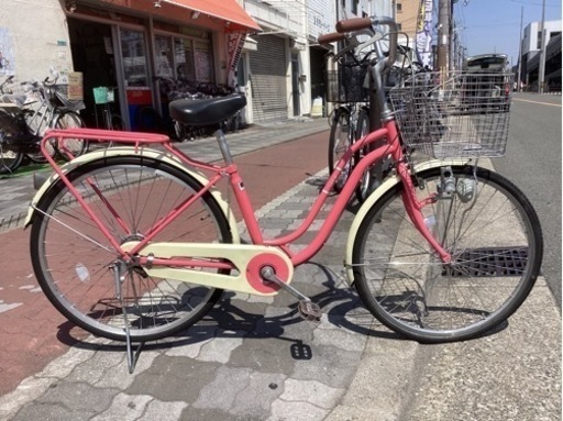♪ジモティー特価♪少し大きめ27型ファミリーサイクル中古自転車新 ♪ジモティー特価♪少し大きめ27型ファミリーサイクル中古自転車新