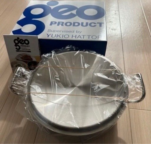 新品未使用 ジオプロダクト 両手浅型鍋 28cm